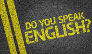 It is becoming more and more common for people to communicate in English. 